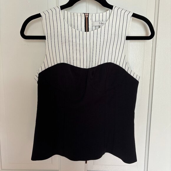 Tibi, fitted tank top - Picture 1 of 3